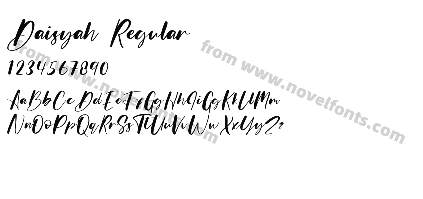 Daisyah RegularPreview