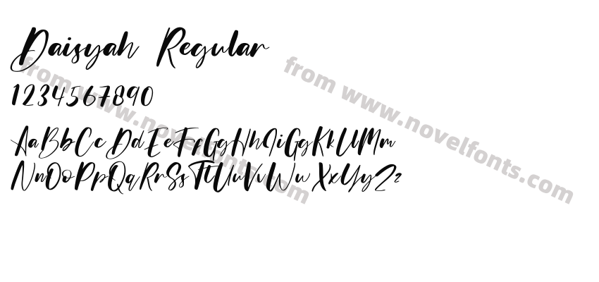 Daisyah RegularPreview