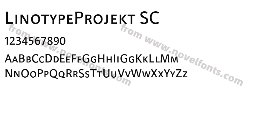 LinotypeProjekt SCPreview