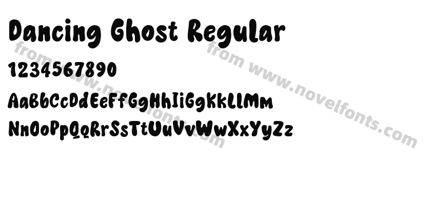 Dancing Ghost RegularPreview