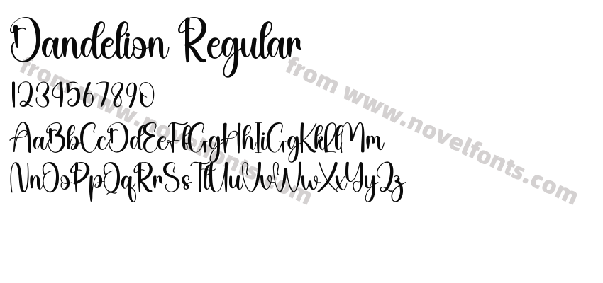 Dandelion RegularPreview
