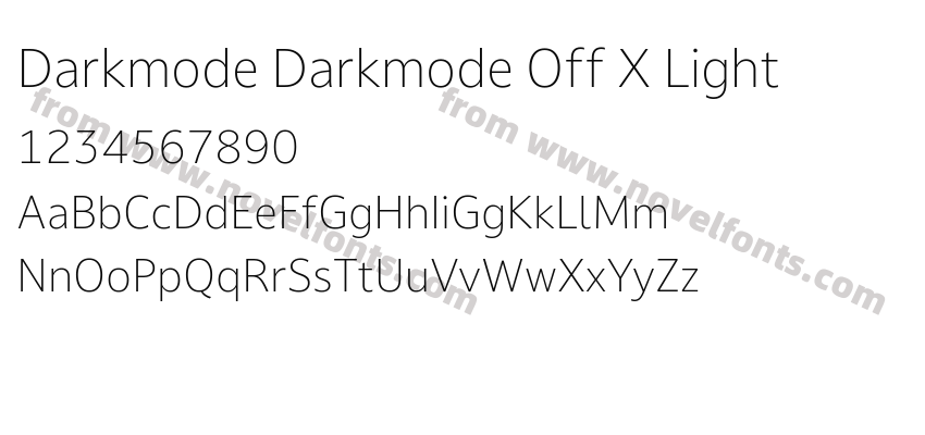 Darkmode Darkmode Off X LightPreview