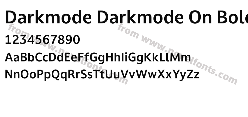 Darkmode Darkmode On BoldPreview