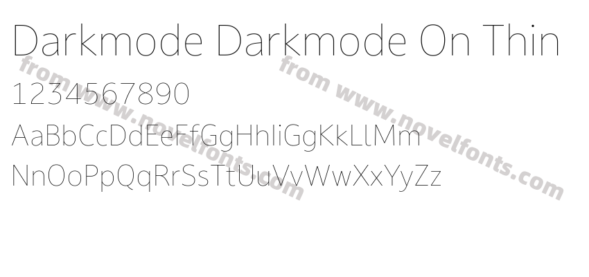 Darkmode Darkmode On ThinPreview