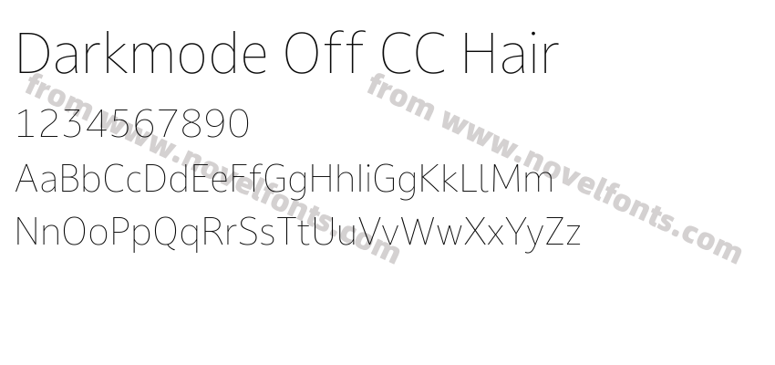 Darkmode Off CC HairPreview