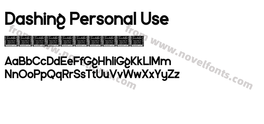 Dashing Personal UsePreview