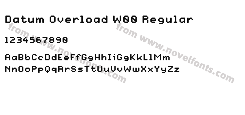 Datum Overload W00 RegularPreview