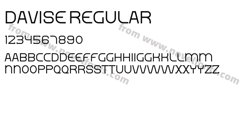 Davise RegularPreview