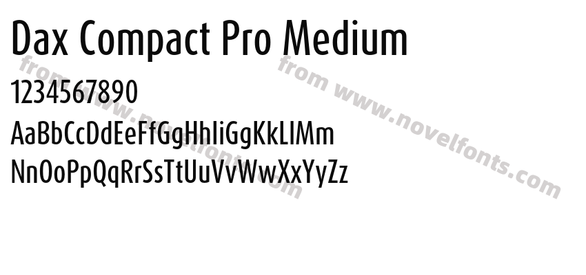 Dax Compact Pro MediumPreview