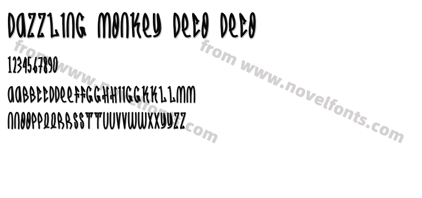 Dazzling Monkey Deco DecoPreview