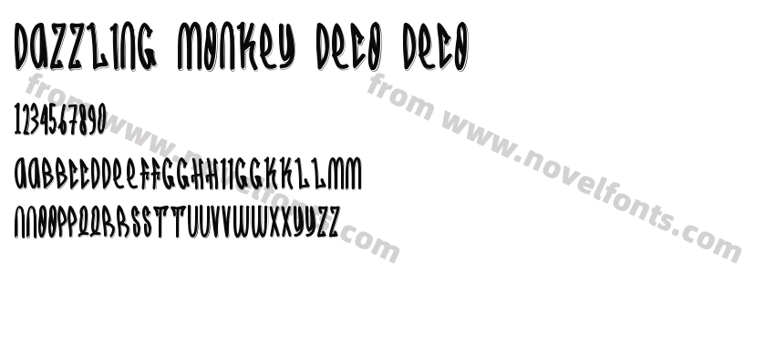 Dazzling Monkey Deco DecoPreview