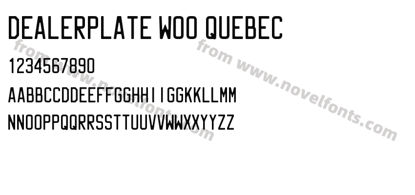 Dealerplate W00 QuebecPreview