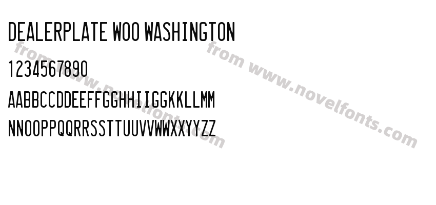 Dealerplate W00 WashingtonPreview