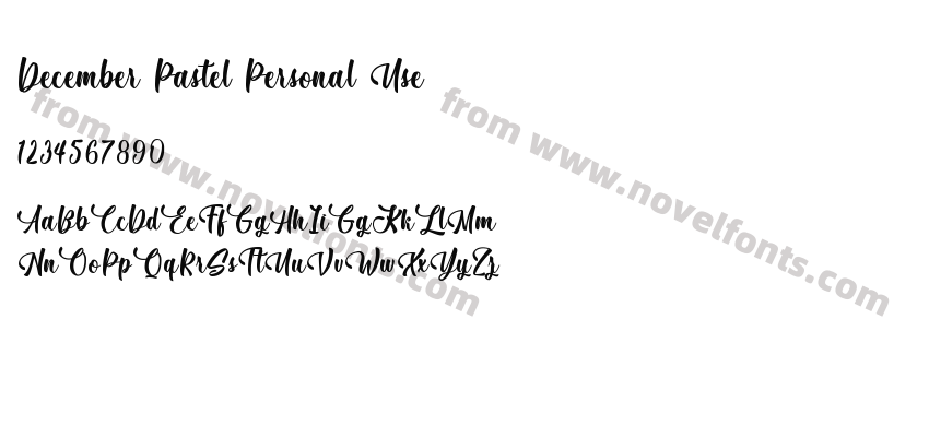December Pastel Personal UsePreview