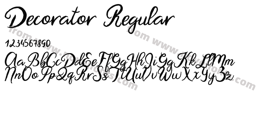 Decorator RegularPreview