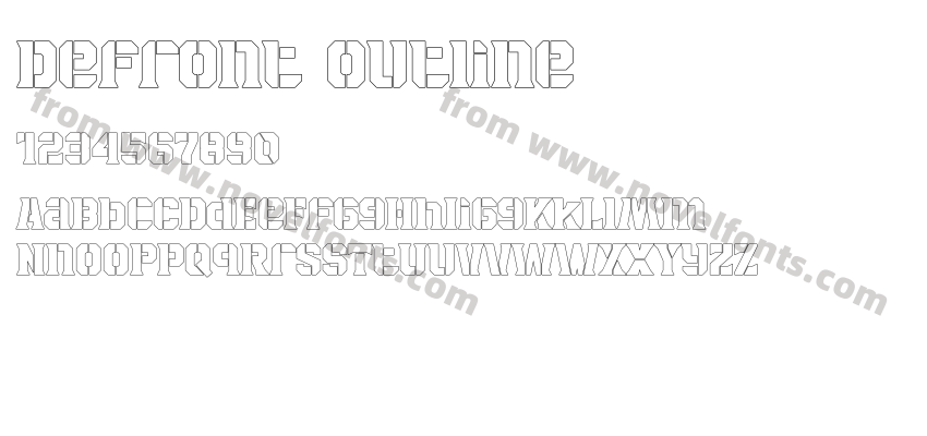Defront OutlinePreview