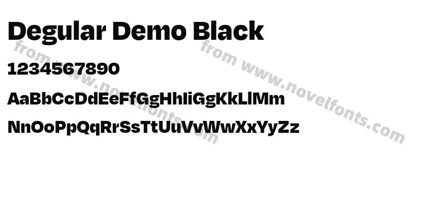 Degular Demo BlackPreview