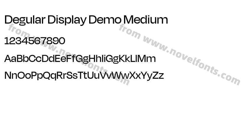 Degular Display Demo MediumPreview