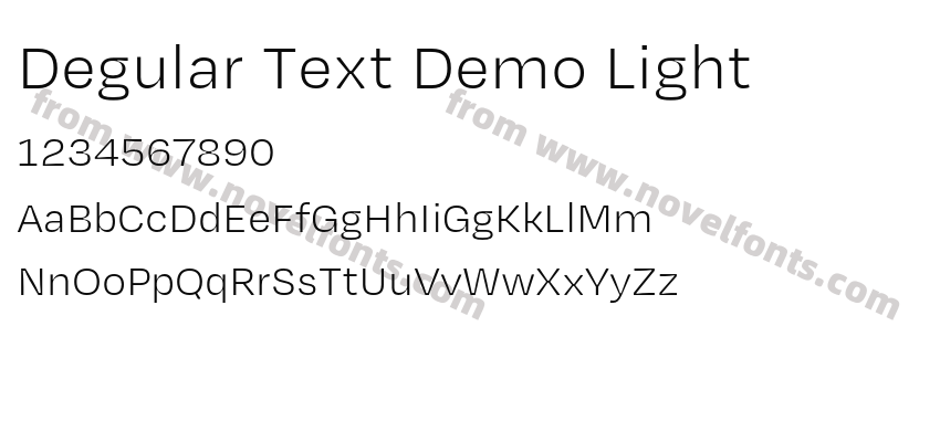 Degular Text Demo LightPreview