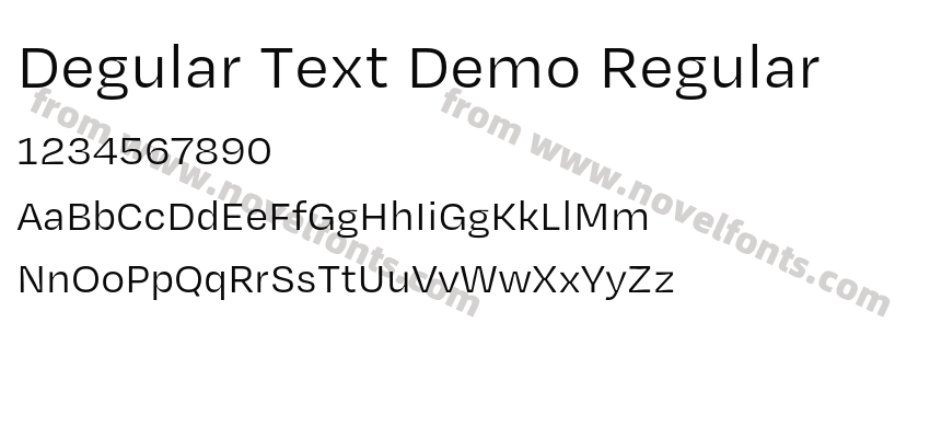 Degular Text Demo RegularPreview