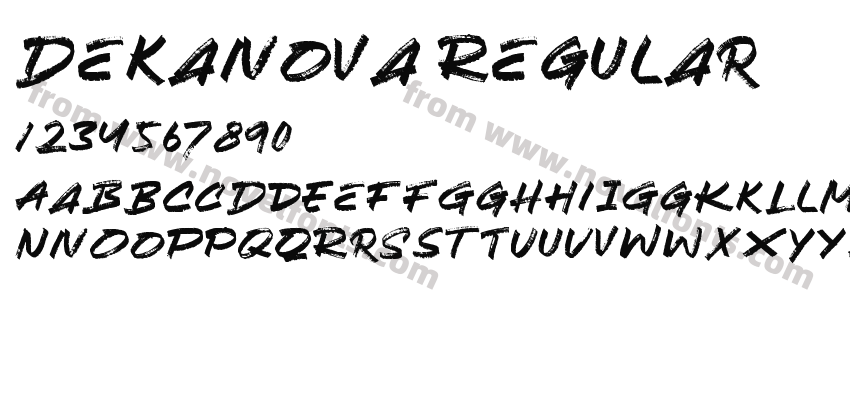 Dekanova RegularPreview