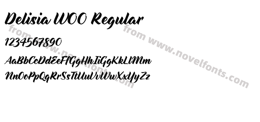 Delisia W00 RegularPreview