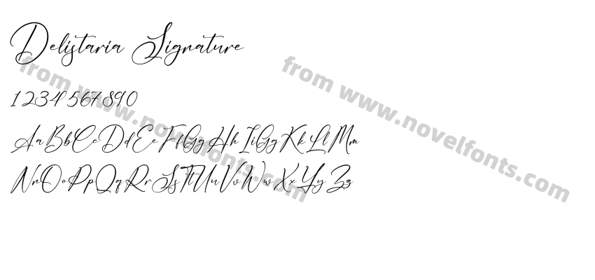 Delistaria SignaturePreview