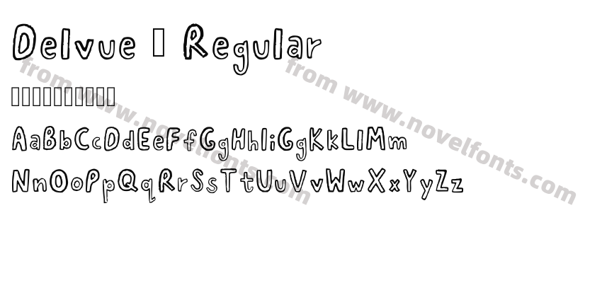 Delvue 3 RegularPreview