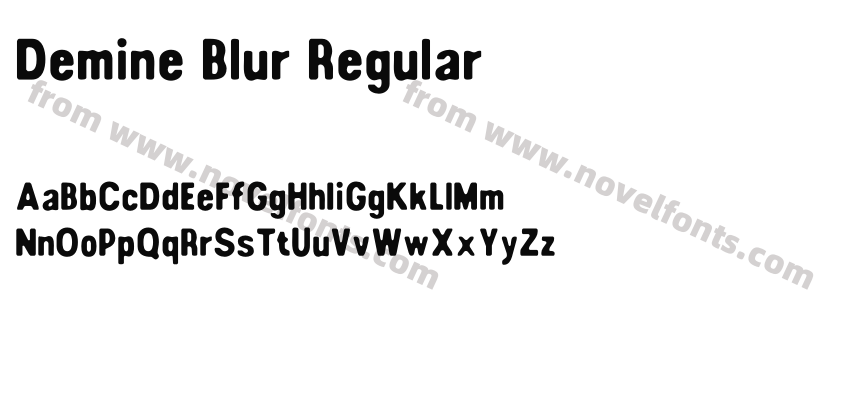 Demine Blur RegularPreview