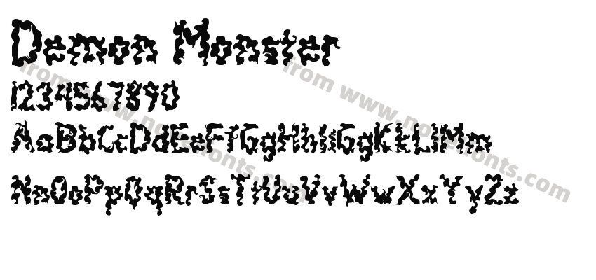 Demon MonsterPreview