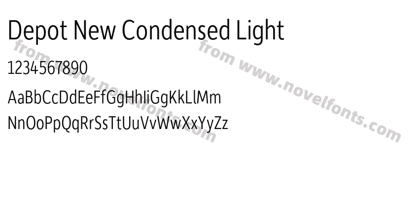 Depot New Condensed LightPreview