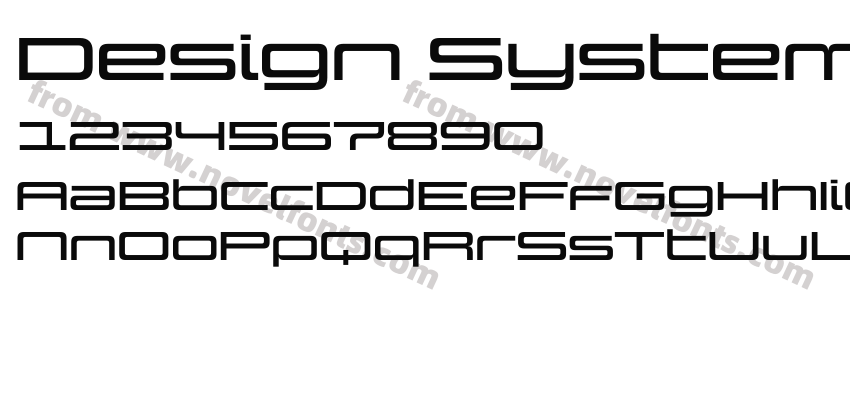 Design System D W01 700RPreview