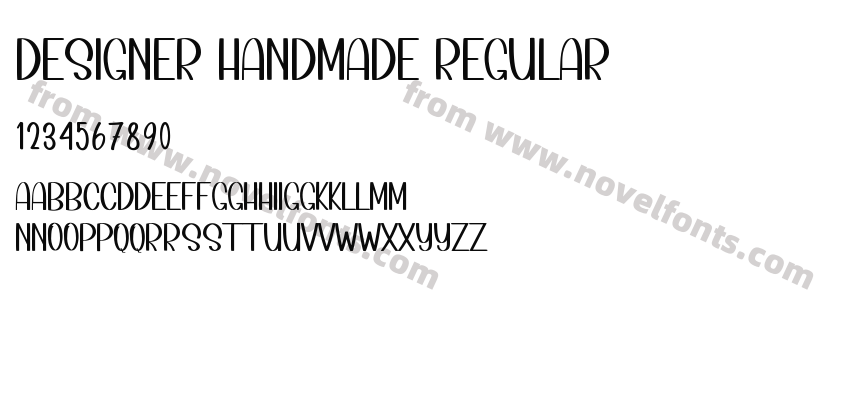 Designer Handmade RegularPreview
