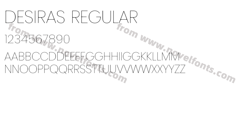 Desiras RegularPreview