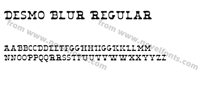 Desmo Blur RegularPreview