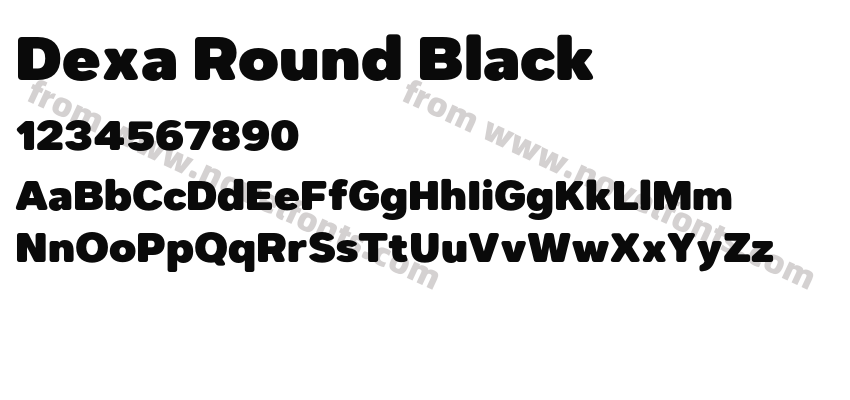 Dexa Round BlackPreview