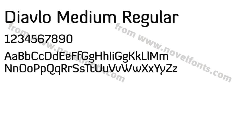 Diavlo Medium RegularPreview