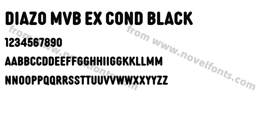Diazo MVB Ex Cond BlackPreview