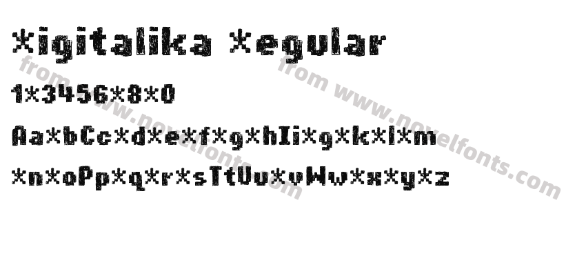 Digitalika RegularPreview