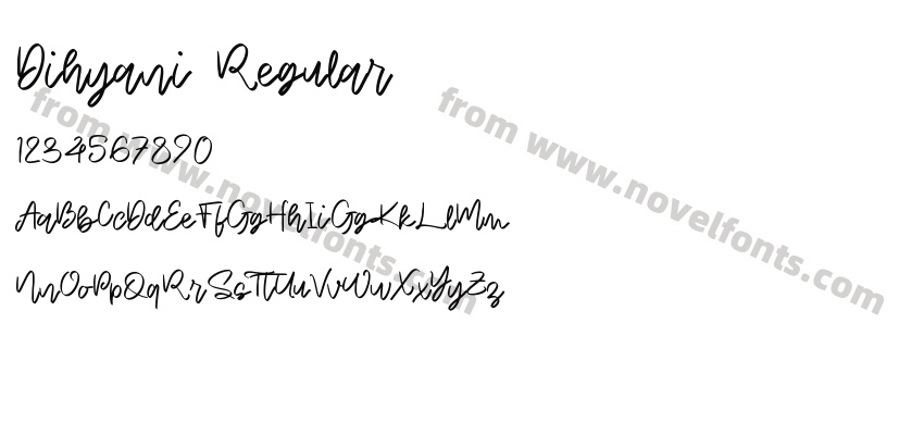 Dihyani RegularPreview