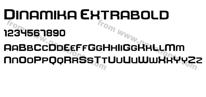Dinamika ExtraboldPreview