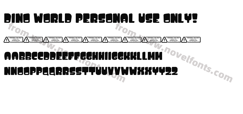Dino World PERSONAL USE ONLY!Preview
