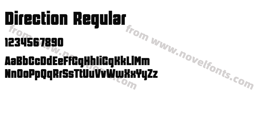 Direction RegularPreview