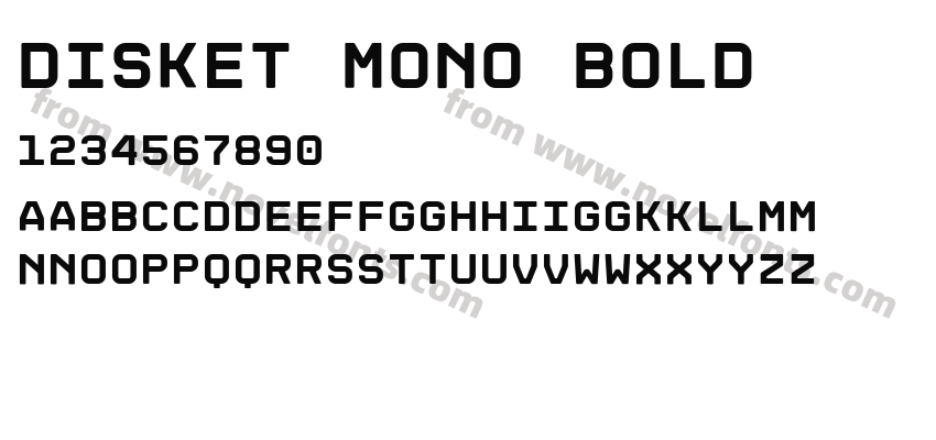 Disket Mono BoldPreview