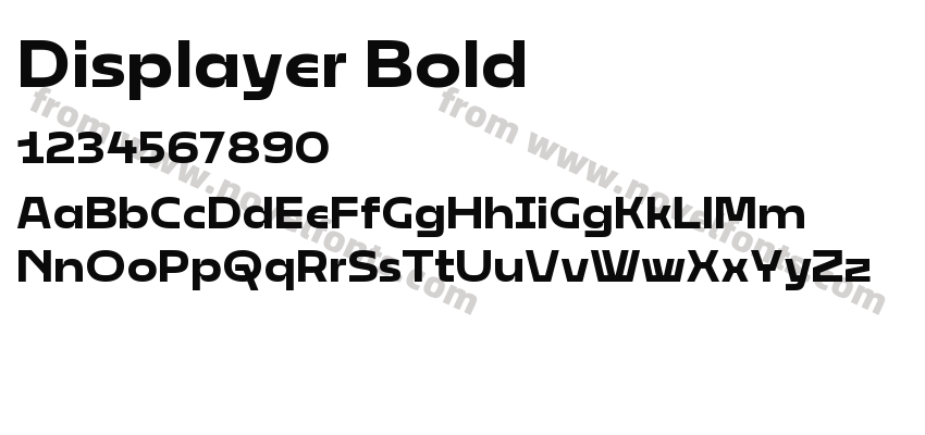 Displayer BoldPreview