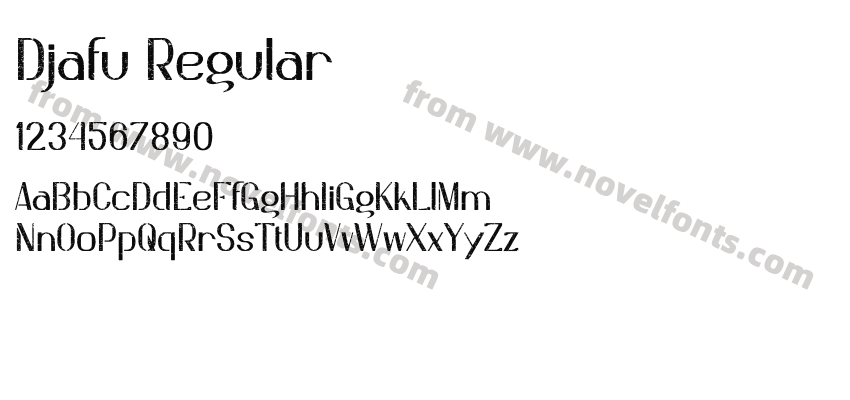 Djafu RegularPreview