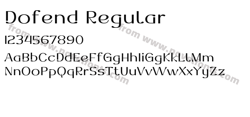 Dofend RegularPreview