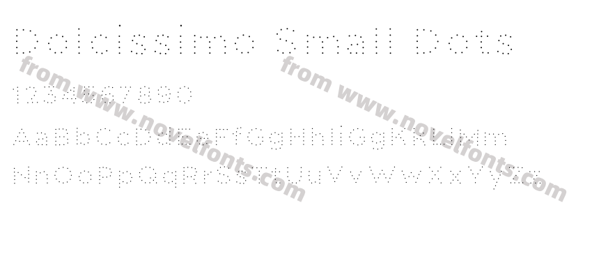 Dolcissimo Small DotsPreview