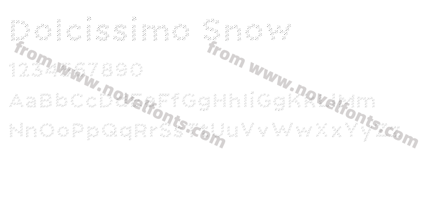 Dolcissimo SnowPreview
