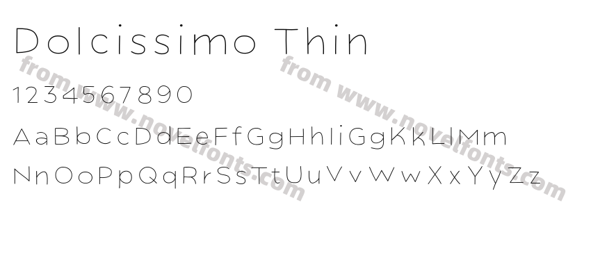 Dolcissimo ThinPreview